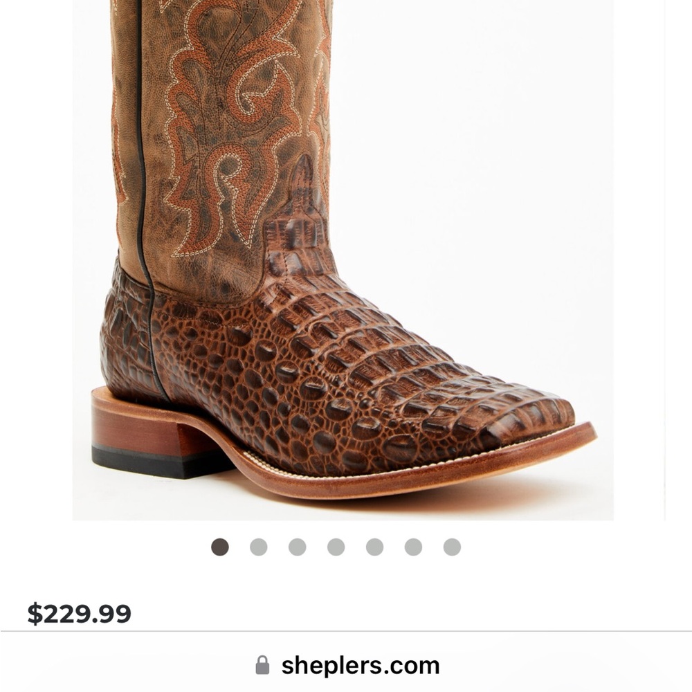 Horsepower Men’s cowboy boots. Size 8 D